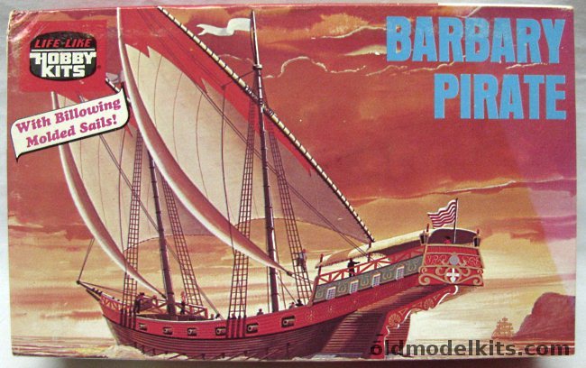 Life-Like Barbary Pirate Felucca Sailing Ship - (ex Pyro), 09312 plastic model kit